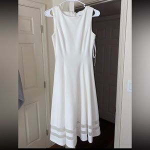 Calvin Klein white dress